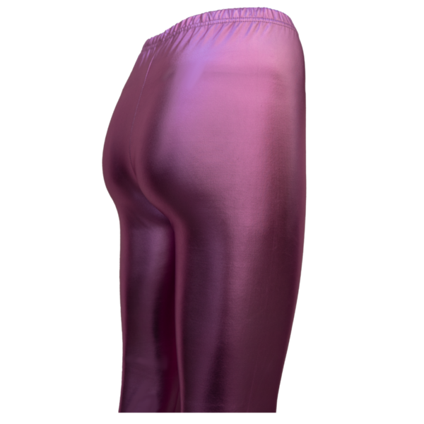 Glanz Leggings rosa