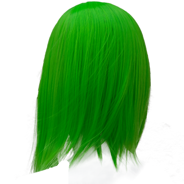 Perücke Grün Hair